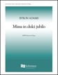 Missa in Dulci Jubilo SATB Choral Score cover